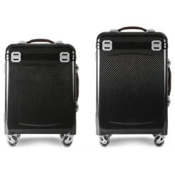 TecknoMonster - Pamana Big TecknoMonster - Aeronautical Carbon Fibre and TKSS Bulletproof Panel Trolley Suitcase - Avvenice