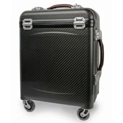 TecknoMonster - Pamana Small TecknoMonster - Aeronautical Carbon Fibre and TKSS Bulletproof Panel Trolley Suitcase - Avvenice