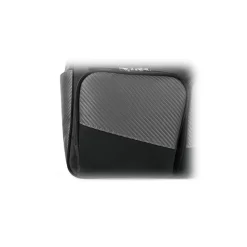 TecknoMonster - Shonny Bag in Carbon Fiber and Alcantara® - Black Carpet Collection - Avvenice