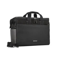 TecknoMonster - Teckpilot Bag in Carbon Fiber and Alcantara® - Black Carpet Collection - Avvenice