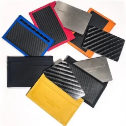 TecknoMonster - Tecksabrage & Cardcase - Orange - Aeronautical and Titanium Carbon Fiber Saber - Black Carpet Collection - Avvenice