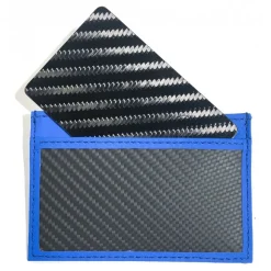 TecknoMonster - Tecksabrage & Cardcase - Blue - Aeronautical and Titanium Carbon Fiber Saber - Black Carpet Collection - Avvenice