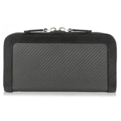 TecknoMonster - Trippy S TecknoMonster - Aeronautical Carbon Fibre and Saffiano Leather Cluch Bag - Avvenice