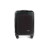 TecknoMonster - Trolley Akille Flap Black in Carbon Fiber - Aeronautical Carbon Trolley Suitcase - Avvenice