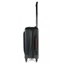 TecknoMonster - Trolley Akille Flap Green in Carbon Fiber - Aeronautical Carbon Trolley Suitcase - Avvenice