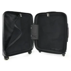 TecknoMonster - Trolley Akille Flap Green in Carbon Fiber - Aeronautical Carbon Trolley Suitcase - Avvenice