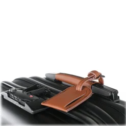TecknoMonster - Trolley Akille Flap Brown in Carbon Fiber - Aeronautical Carbon Trolley Suitcase - Avvenice