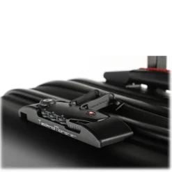 TecknoMonster - Trolley Akille Flap Black in Carbon Fiber - Aeronautical Carbon Trolley Suitcase - Avvenice