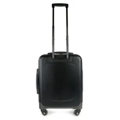 TecknoMonster - Trolley Akille Flap Black in Carbon Fiber - Aeronautical Carbon Trolley Suitcase - Avvenice
