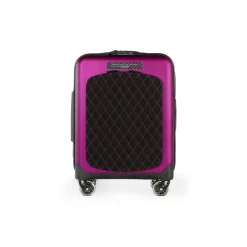 TecknoMonster - Trolley Akille Flap Purple in Carbon Fiber - Aeronautical Carbon Trolley Suitcase - Avvenice