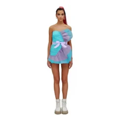 Teen Idol - Fenice Tulle Mini Dress - Turquoise - Dresses - Teen-Ager - Luxury Exclusive Collection - Avvenice