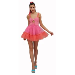 Teen Idol - Gemini Tulle Mini Dress - Pink - Dresses - Teen-Ager - Luxury Exclusive Collection - Avvenice
