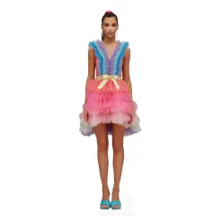 Teen Idol - Idra Tulle Mini Dress - Multicolor - Dresses - Teen-Ager - Luxury Exclusive Collection - Avvenice