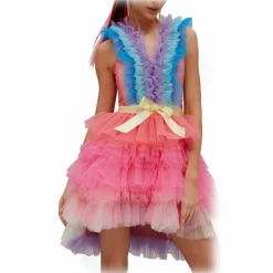 Teen Idol - Idra Tulle Mini Dress - Multicolor - Dresses - Teen-Ager - Luxury Exclusive Collection - Avvenice