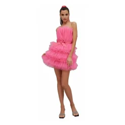 Teen Idol - Mimosa Tulle Mini Dress - Pink - Dresses - Teen-Ager - Luxury Exclusive Collection - Avvenice