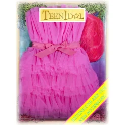 Teen Idol - Mimosa Tulle Mini Dress - Pink - Dresses - Teen-Ager - Luxury Exclusive Collection - Avvenice