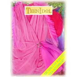 Teen Idol - Quasar Tulle Mini Dress - Pink - Dresses - Teen-Ager - Luxury Exclusive Collection - Avvenice