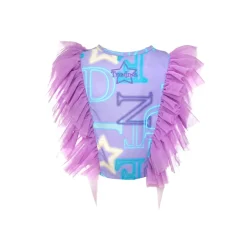 Teen Idol - Virgo Cropped Tee - Lilac - T-Shirt - Teen-Ager - Luxury Exclusive Collection - Avvenice