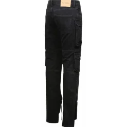 The Attico - Black Essie Long Trousers - The Attico Exclusive Luxury Collection - Avvenice