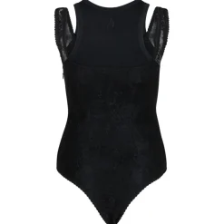 The Attico - Black Layered Tank Top - The Attico Exclusive Luxury Collection - Avvenice