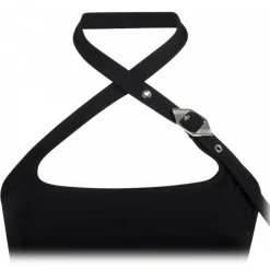 The Attico - Black Midi Dress - The Attico Exclusive Luxury Collection - Avvenice