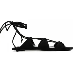 The Attico - Black Renee Sandals - The Attico Exclusive Luxury Collection - Avvenice