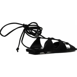 The Attico - Black Renee Sandals - The Attico Exclusive Luxury Collection - Avvenice