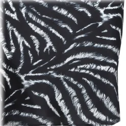 The Attico - Black Zebra Print Mini Dress - The Attico Exclusive Luxury Collection - Avvenice