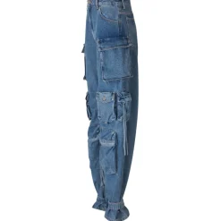 The Attico - Fern Cargo Jeans - The Attico Exclusive Luxury Collection - Avvenice