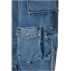 The Attico - Fern Cargo Jeans - The Attico Exclusive Luxury Collection - Avvenice