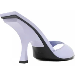 The Attico - Lavender Purple Ester Mules - The Attico Exclusive Luxury Collection - Avvenice