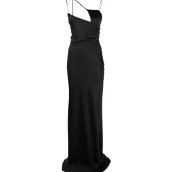 The Attico - Melva Cut-Out Satin Gown - The Attico Exclusive Luxury Collection - Avvenice