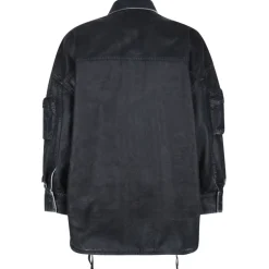 The Attico - Multi Pocket Denim Jacket - The Attico Exclusive Luxury Collection - Avvenice