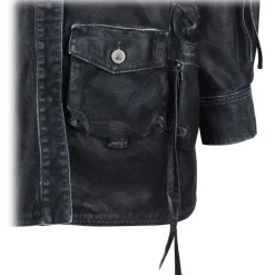 The Attico - Multi Pocket Denim Jacket - The Attico Exclusive Luxury Collection - Avvenice