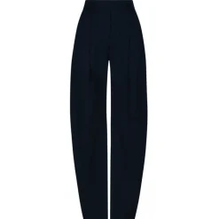 The Attico - Navy Blue Pleated Trousers - The Attico Exclusive Luxury Collection - Avvenice