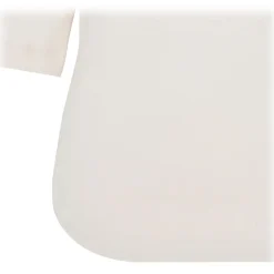 The Attico - Open Back T-Shirt in Ivory - The Attico Exclusive Luxury Collection - Avvenice