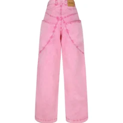 The Attico - Pink Wide Leg Trousers - The Attico Exclusive Luxury Collection - Avvenice