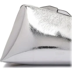 The Attico - Silver 8.30 PM Clutch Bag - The Attico Exclusive Luxury Collection - Avvenice
