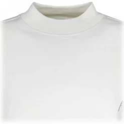 The Attico - White Oversized Long Sleeve T-Shirt - The Attico Exclusive Luxury Collection - Avvenice