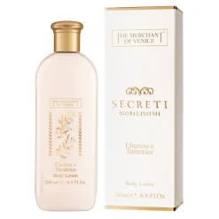 The Merchant of Venice - Everlasting and Tamarix Body Lotion - Secreti Nobilissimi - Luxury Venetian Cosmetics - Avvenice