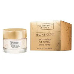 The Merchant of Venice - Magnificent Anti-Aging Eye Cream with 24K Gold - Luxury Venetian Cosmetics - 15 ml - Avvenice