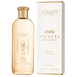 The Merchant of Venice - Myrtle and Lemon Balm Shampoo - Secreti Nobilissimi - Luxury Venetian Cosmetics - Avvenice