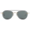 Thom Browne - Black Aviator Sunglasses - Thom Browne Eyewear - Avvenice