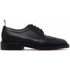 Thom Browne - Black Derby Loafers - Thom Browne Exclusive Luxury Collection - Avvenice