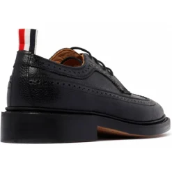 Thom Browne - Black Derby Loafers - Thom Browne Exclusive Luxury Collection - Avvenice