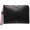 Thom Browne - Black Document Case - Thom Browne Exclusive Luxury Collection - Avvenice