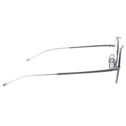 Thom Browne - Black Iron & Silver Glasses - Thom Browne Eyewear - Avvenice