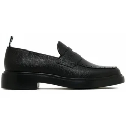 Thom Browne - Black Penny Loafer - Thom Browne Exclusive Luxury Collection - Avvenice