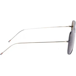 Thom Browne - Black Rectangular Sunglasses - Thom Browne Eyewear - Avvenice