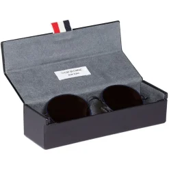 Thom Browne - Black Round Sunglasses - Thom Browne Eyewear - Avvenice
